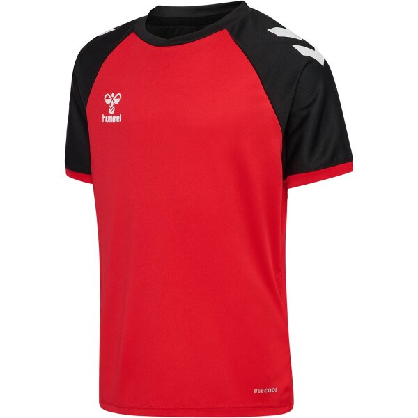 hummel Match League S/S Trikot Kinder - true red/black