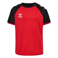 hummel Match League S/S Trikot Kinder - true red/black