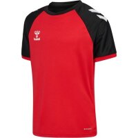 hummel Match League S/S Trikot Kinder - true red/black