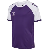 hummel Match League S/S Trikot Kinder - acai/white