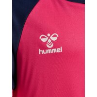 hummel Match League S/S Trikot Kinder - raspberry sorbet/marine