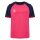 hummel Match League S/S Trikot Kinder - raspberry sorbet/marine