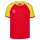 hummel Match League S/S Trikot Kinder - true red/blazing yellow