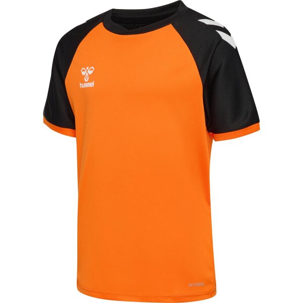 hummel Match League S/S Trikot Kinder - orange tiger/black
