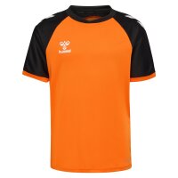 hummel Match League S/S Trikot Kinder - orange tiger/black