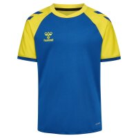 hummel Match League S/S Trikot Kinder - true blue/blazing yellow