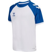 hummel Match League S/S Trikot Kinder - white/true blue