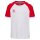 hummel Match League S/S Trikot Kinder - white/true red