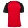 hummel Match Striped S/S Trikot - true red/black