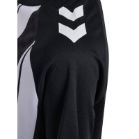 hummel Match Striped S/S Trikot Kinder - black/white
