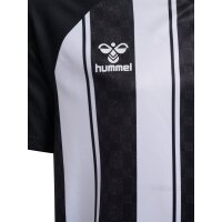 hummel Match Striped S/S Trikot Kinder - black/white