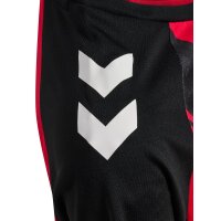 hummel Match Striped S/S Trikot Kinder - true red/black