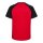 hummel Match Striped S/S Trikot Kinder - true red/black
