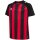 hummel Match Striped S/S Trikot Kinder - true red/black