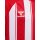 hummel Match Striped S/S Trikot Kinder - true red/white
