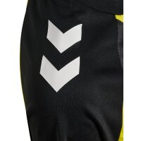hummel Match Striped S/S Trikot Kinder - blazing yellow/black