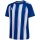hummel Match Striped S/S Trikot Kinder - true blue/white