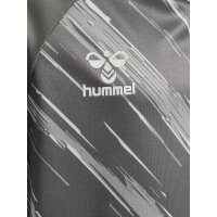 hummel Match Triumph S/S Trikot Kinder - steel gray/white