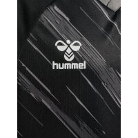 hummel Match Triumph S/S Trikot Kinder - black/steel gray