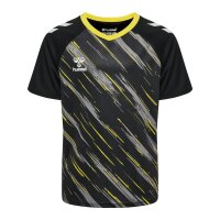 hummel Match Triumph S/S Trikot Kinder - black/blazing yellow