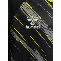 hummel Match Triumph S/S Trikot Kinder - black/blazing yellow
