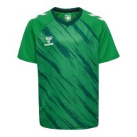 hummel Match Triumph S/S Trikot Kinder - jelly bean/botanical garden