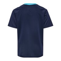 hummel Match Triumph S/S Trikot Kinder - marine/aquarius