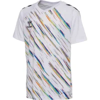 hummel Match Triumph S/S Trikot Kinder - white/multicolor