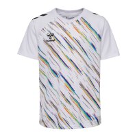hummel Match Triumph S/S Trikot Kinder - white/multicolor