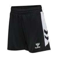 hummel Match Shorts Kinder - black/white
