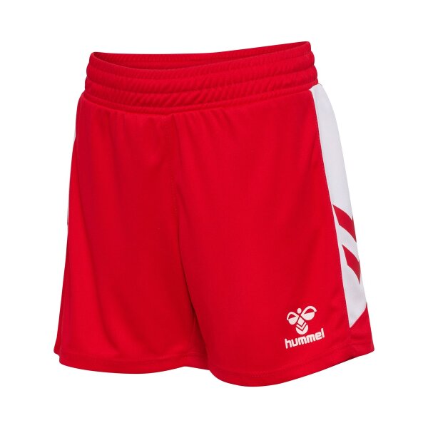 hummel Match Shorts Kinder - true red/white