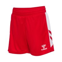 hummel Match Shorts Kinder - true red/white