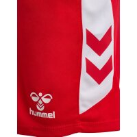 hummel Match Shorts Kinder - true red/white