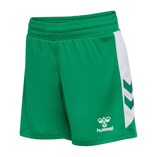 hummel Match Shorts Kinder - jelly bean/white