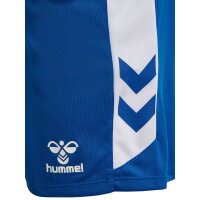 hummel Match Shorts Kinder - true blue/white