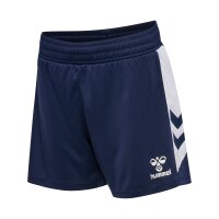 hummel Match Shorts Kinder - marine/white
