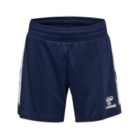 hummel Match Shorts Kinder - marine/white