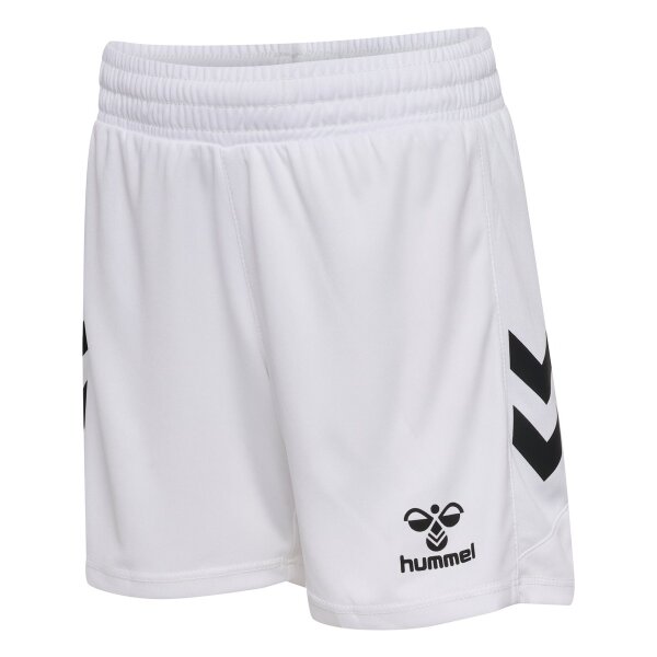 hummel Match Shorts Kinder - white/black