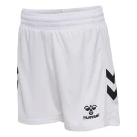 hummel Match Shorts Kinder - white/black