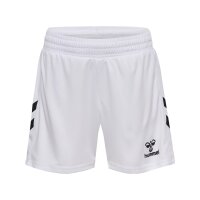hummel Match Shorts Kinder - white/black