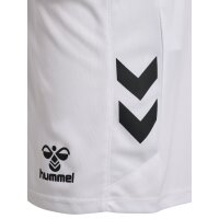 hummel Match Shorts Kinder - white/black