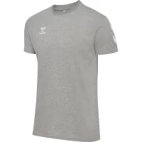 hummel GO 2.0 Chevron S/S T-Shirt Herren - grey melange