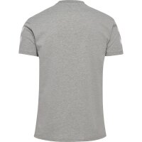 hummel GO 2.0 Chevron S/S T-Shirt Herren - grey melange