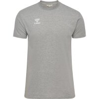 hummel GO 2.0 Chevron S/S T-Shirt Herren - grey melange