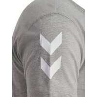 hummel GO 2.0 Chevron S/S T-Shirt Herren - grey melange