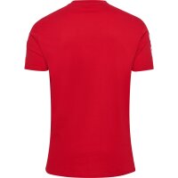 hummel GO 2.0 Chevron S/S T-Shirt Herren - true red