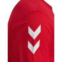 hummel GO 2.0 Chevron S/S T-Shirt Herren - true red