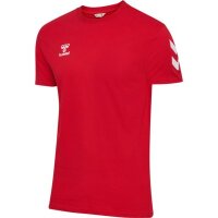 hummel GO 2.0 Chevron S/S T-Shirt Herren - true red