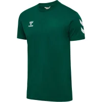 hummel GO 2.0 Chevron S/S T-Shirt Herren - evergreen