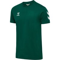 hummel GO 2.0 Chevron S/S T-Shirt Herren - evergreen